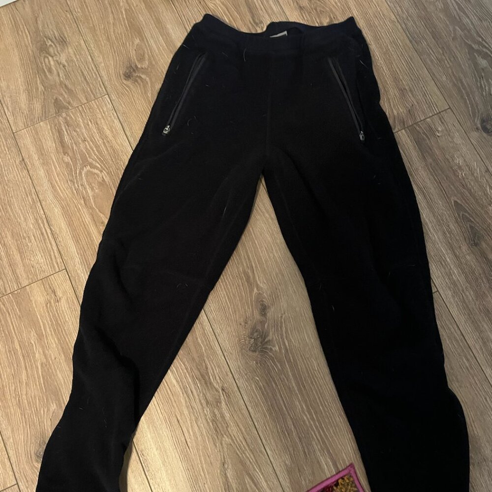 REI Fleece Polartec Pants -- Black, Men's Medium, 30" inseam